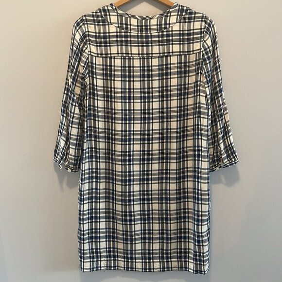 𝅺madewell • Artiste Plaid Tunic Dress - Picture 4 of 10